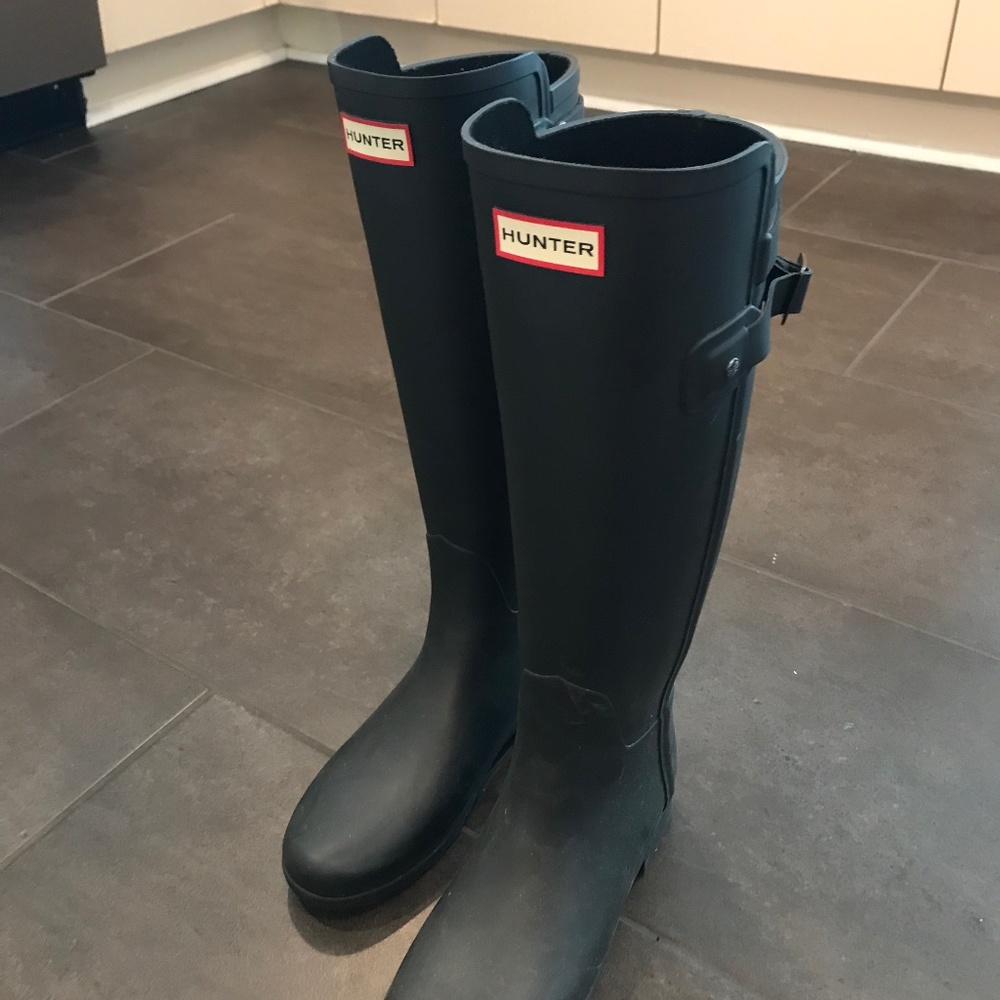 Women’s never worn hunter tall boots